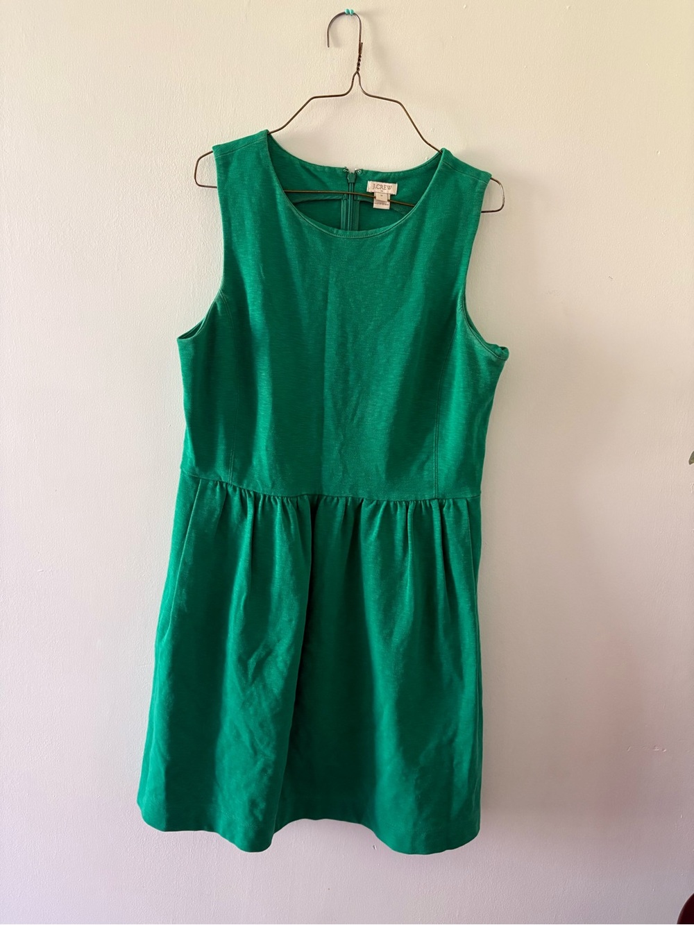 J. Crew Women’s Green Sleeveless Party Dress